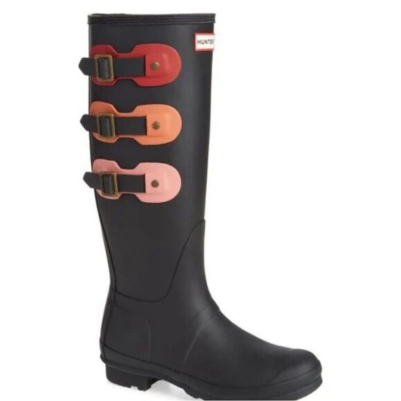 Hunter Original Tall Multi-Buckle Boots - Picture 1 of 10